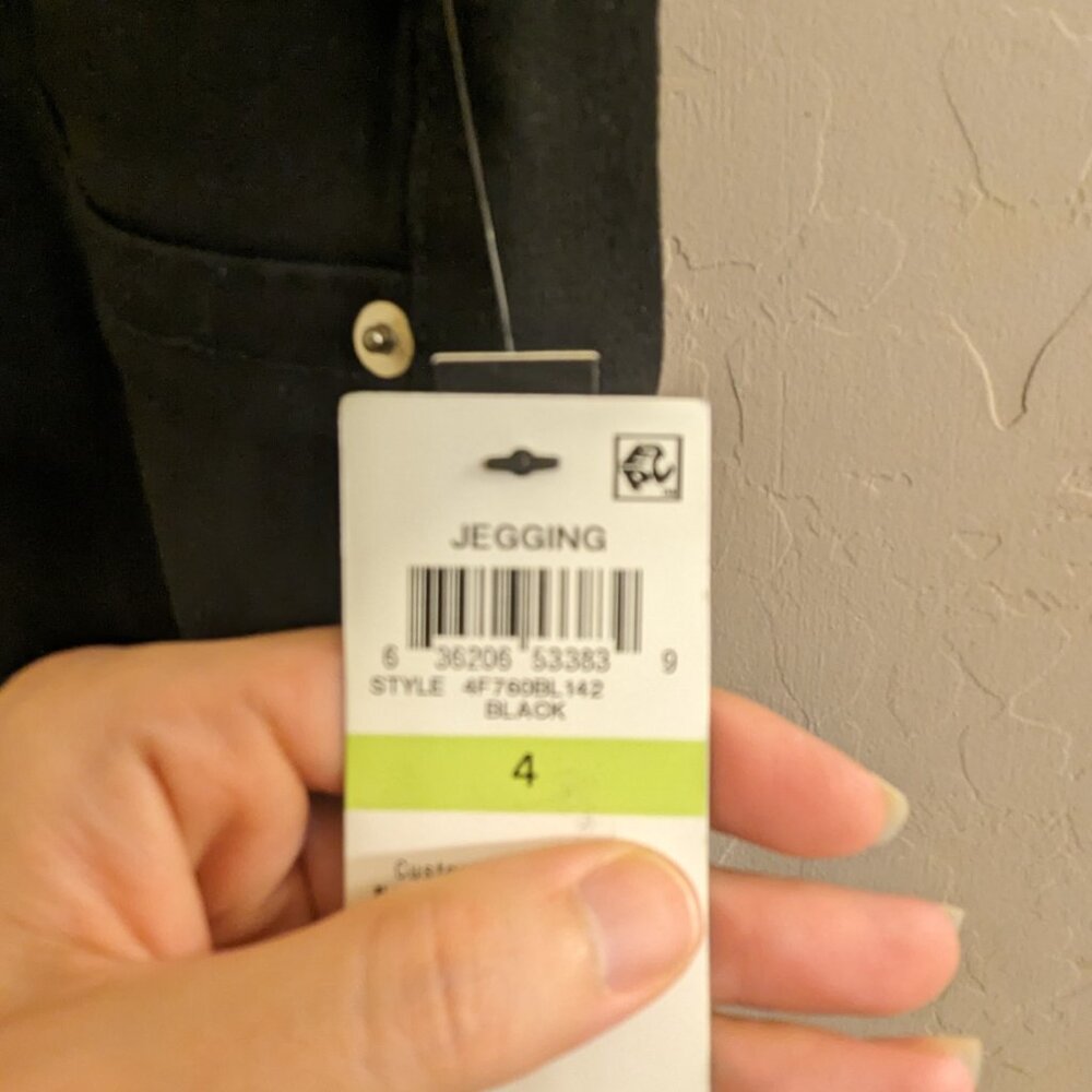 Black INC Stretchy Skinny Pants Jeans - Picture 2 of 8